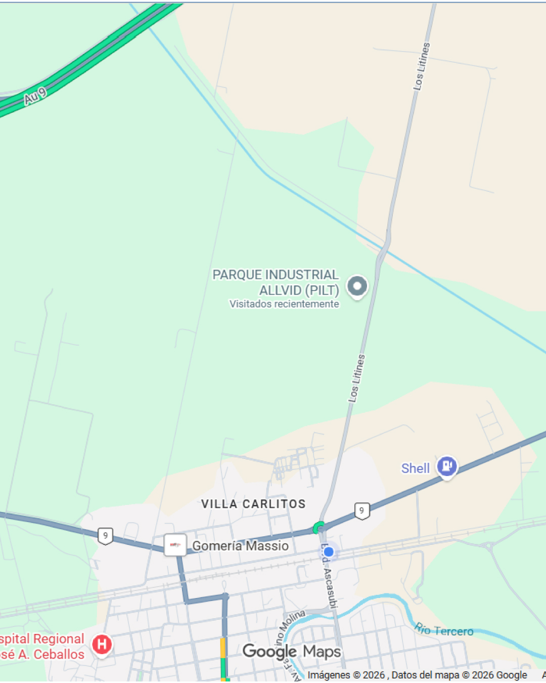 mapa google maps